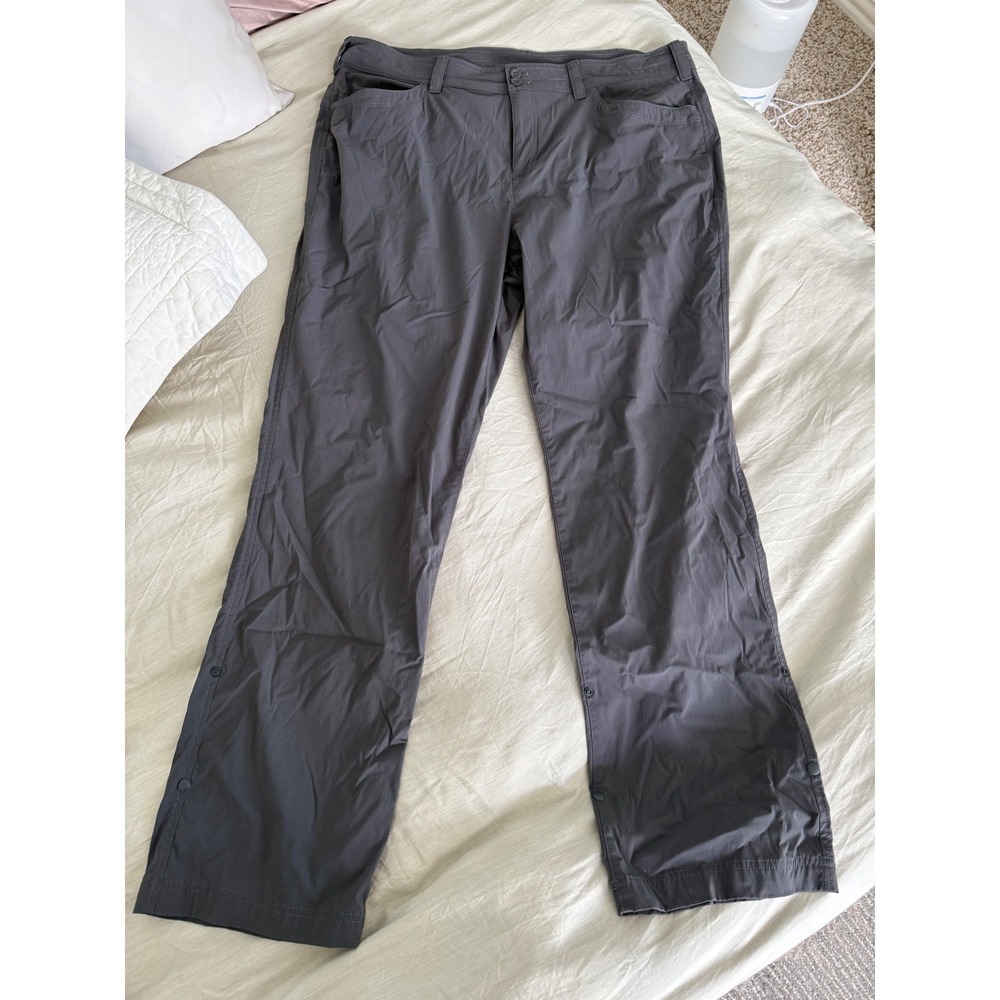 Eddie Bauer Women's Convertible Roll Up Hiking Pants - Size 18W